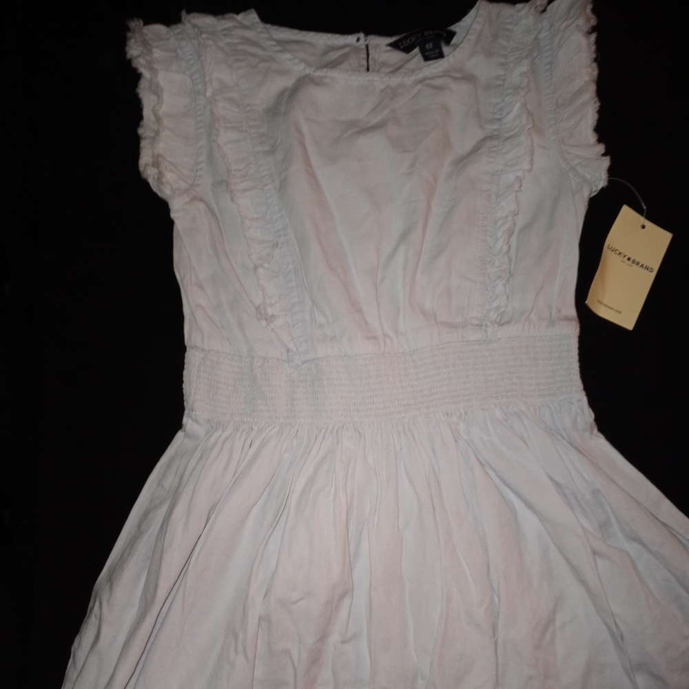 Toddler girl denim dress